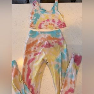Tie dye Spiritual Gangster set